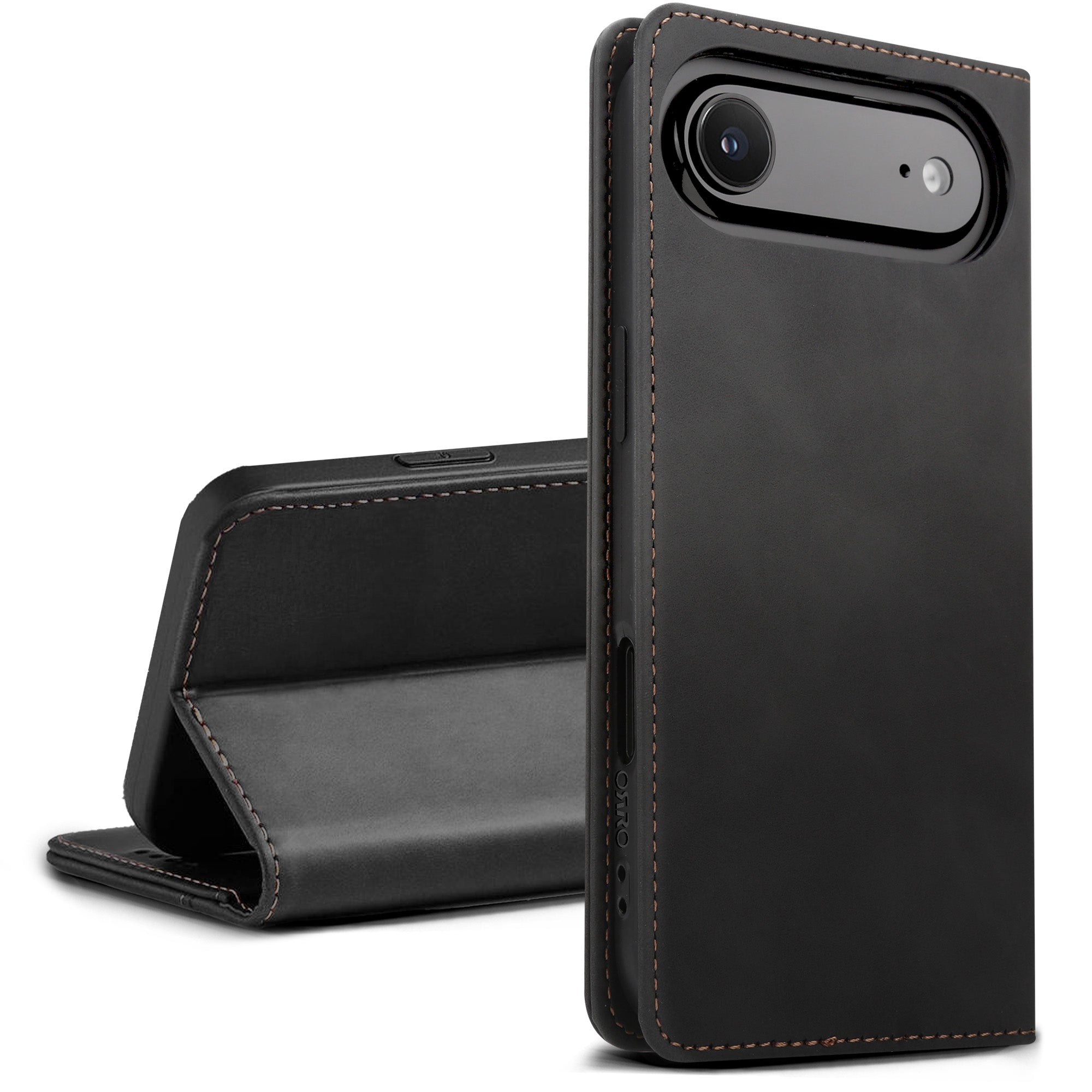 ORRO iPhone 17 Series Case - Vegan Leather Wallet Flip