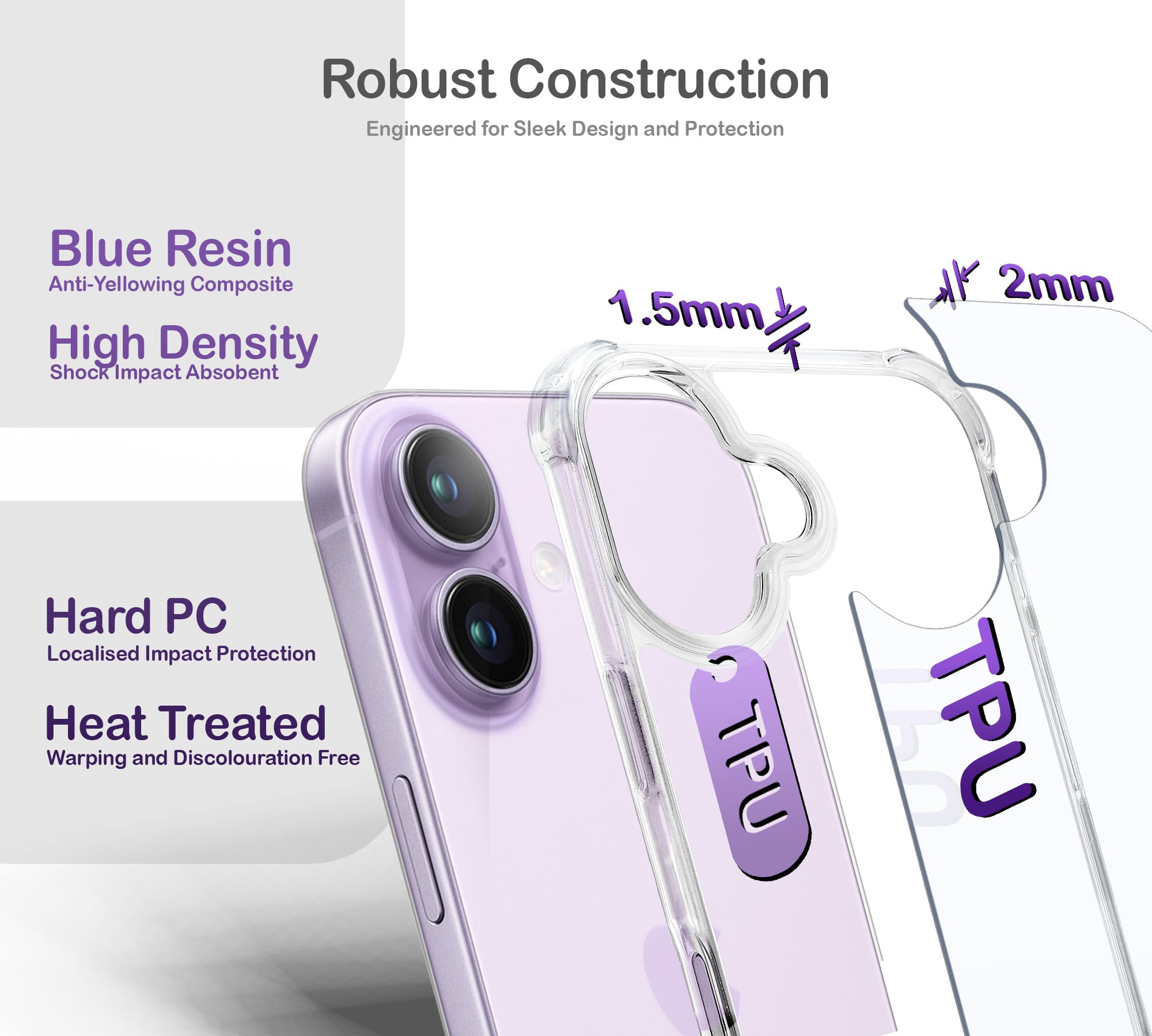 ORRO iPhone 17 Series Case - Clear