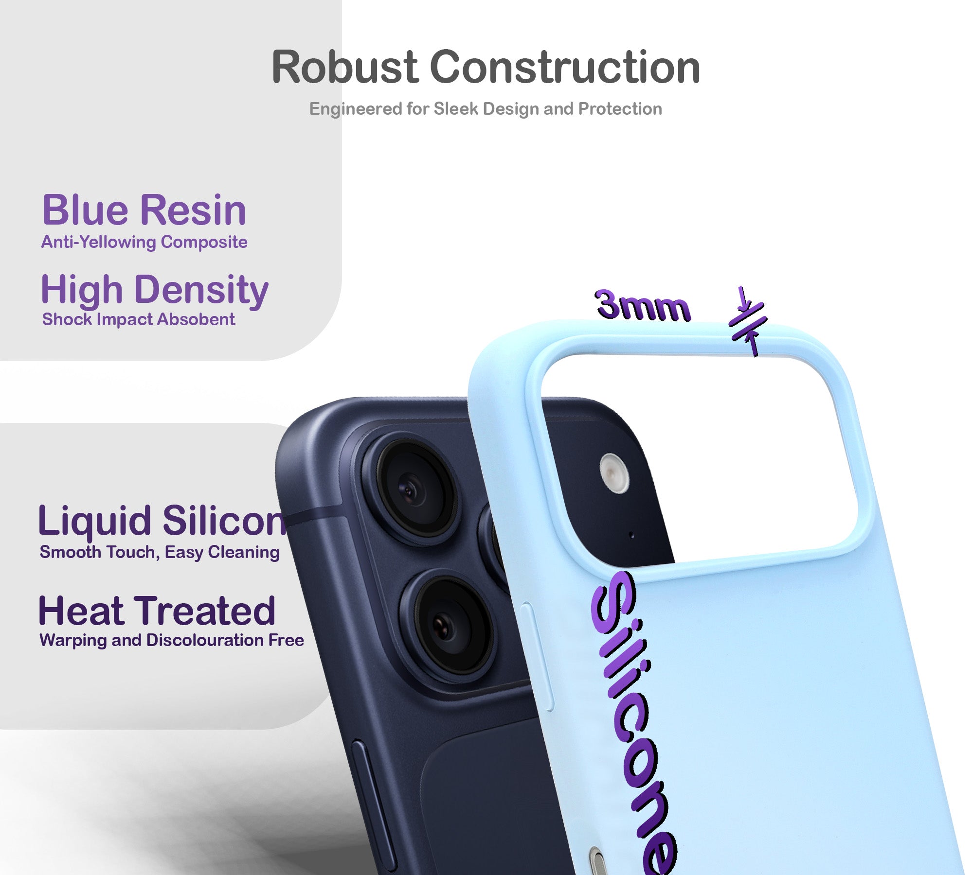 ORRO iPhone 17 Series Case - Liquid Silicone