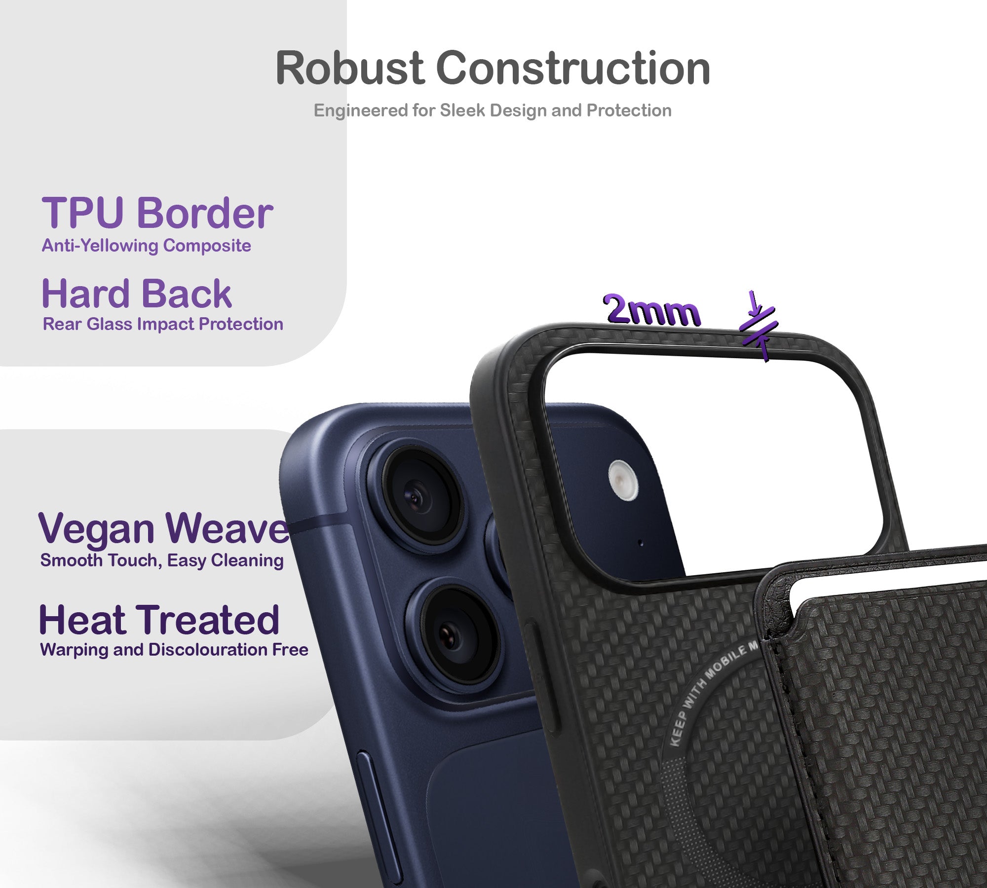 ORRO iPhone 17 Series Case - MagSafe Wallet