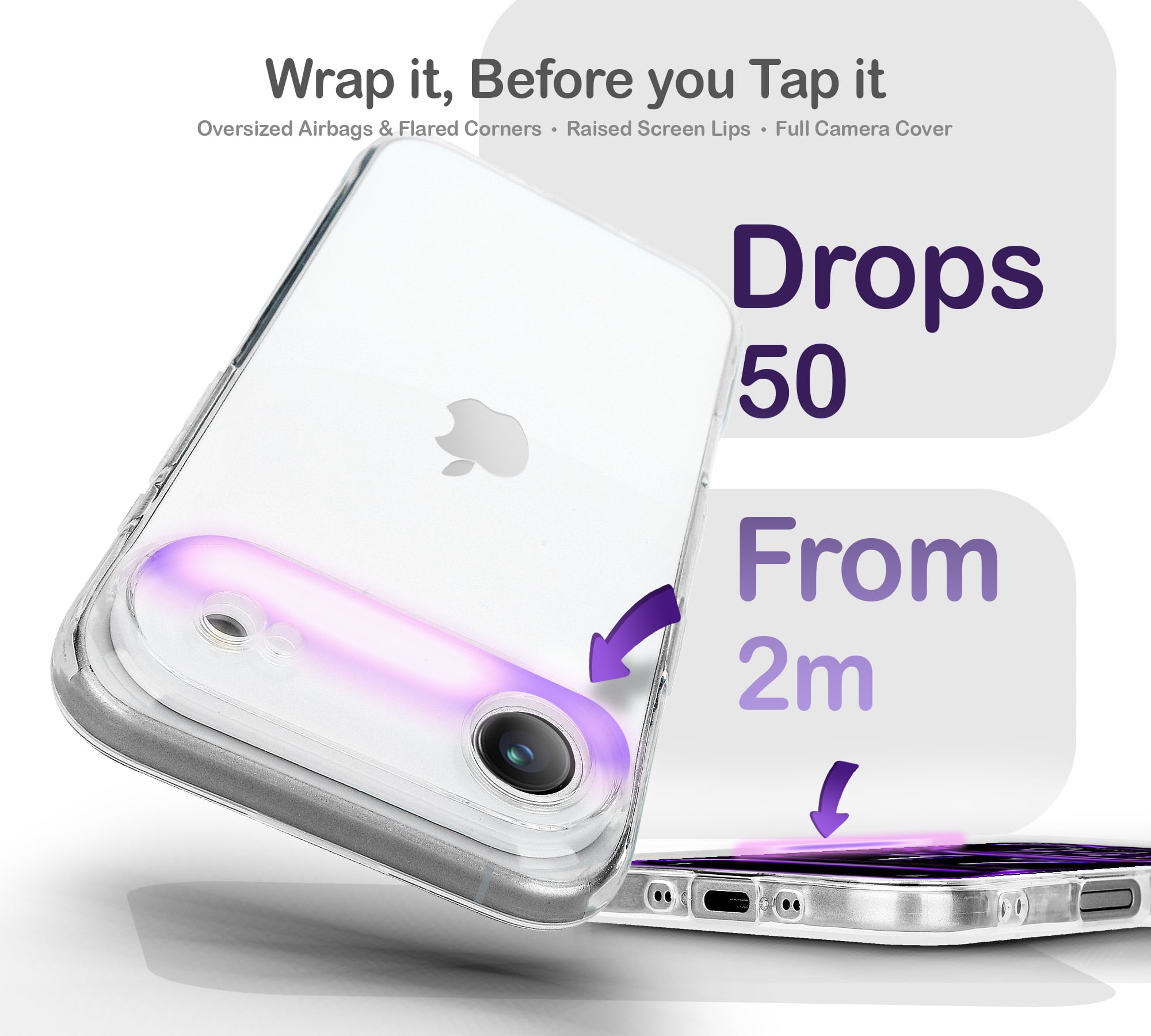 ORRO iPhone 17 Series Case - Clear