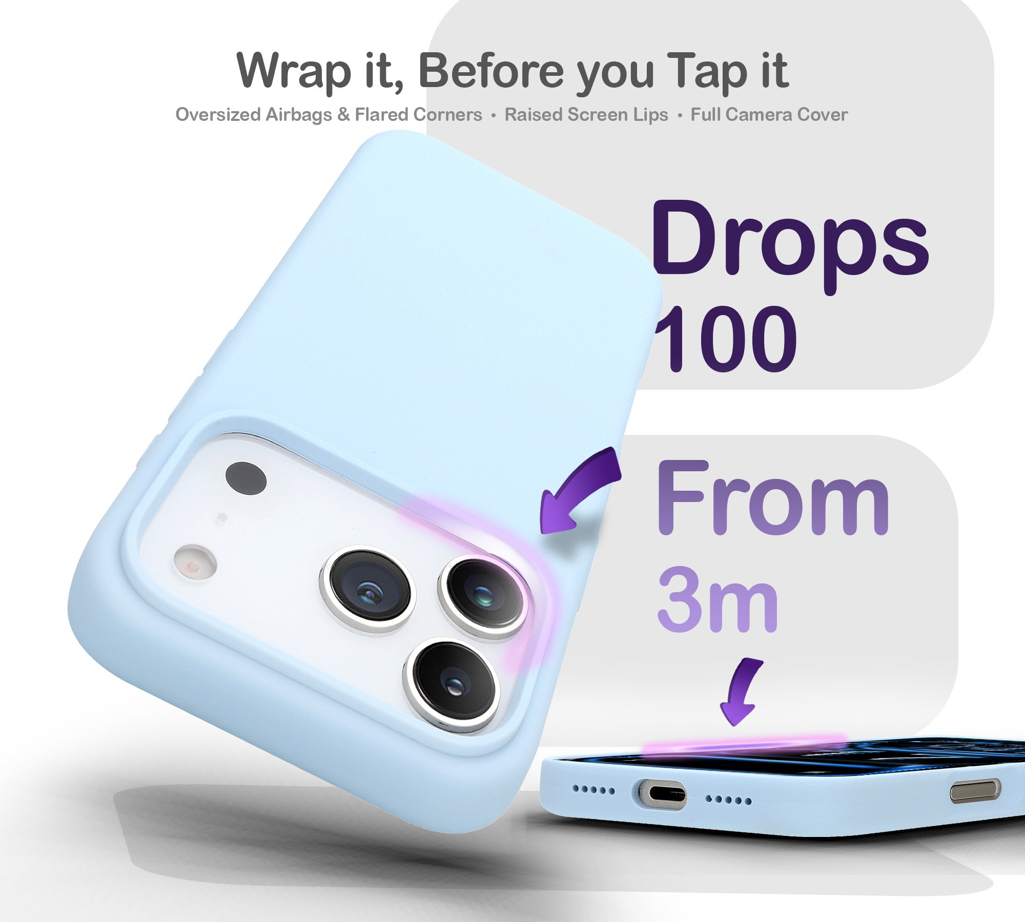 ORRO iPhone 17 Series Case - Liquid Silicone
