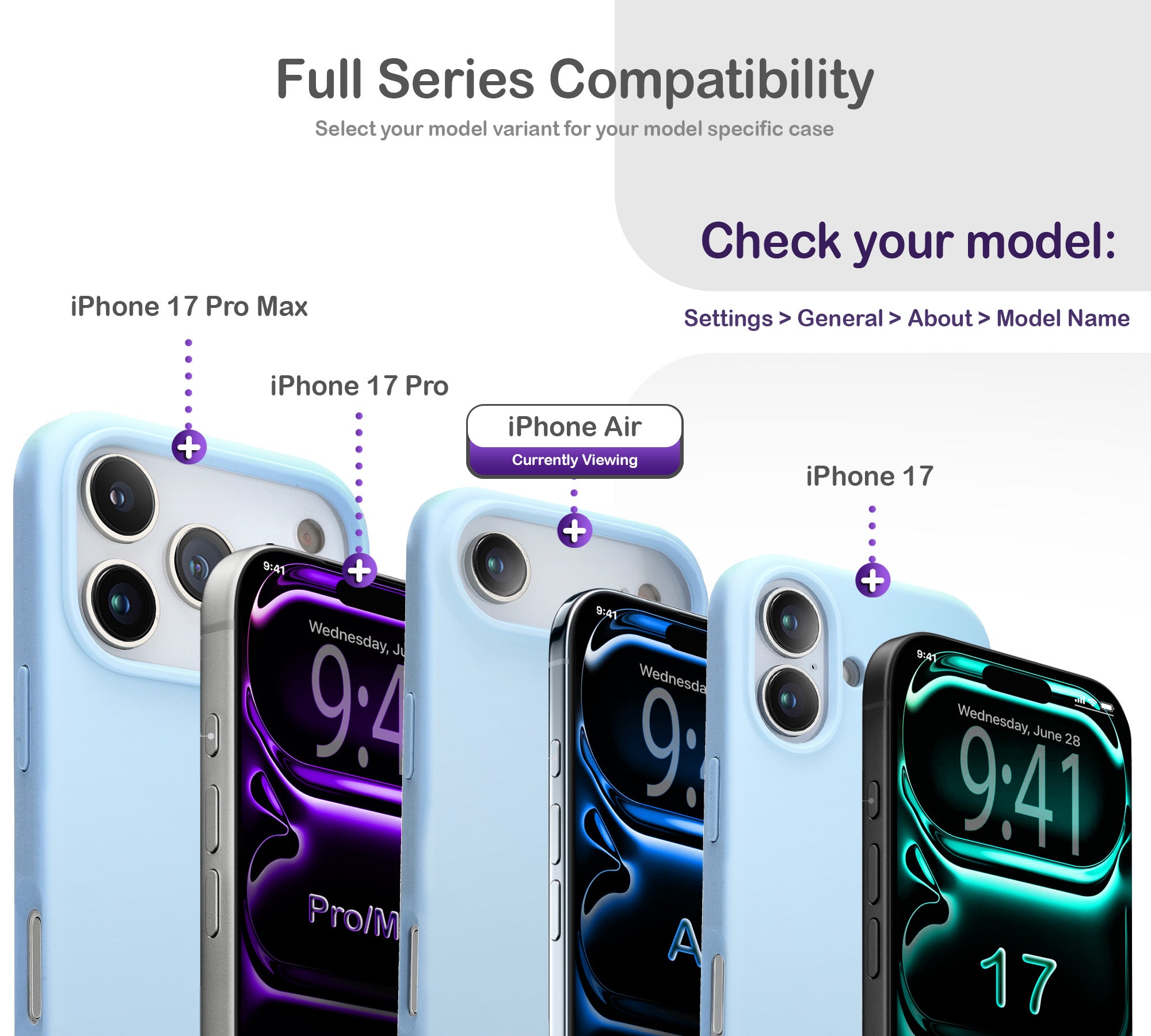 ORRO iPhone 17 Series Case - Liquid Silicone