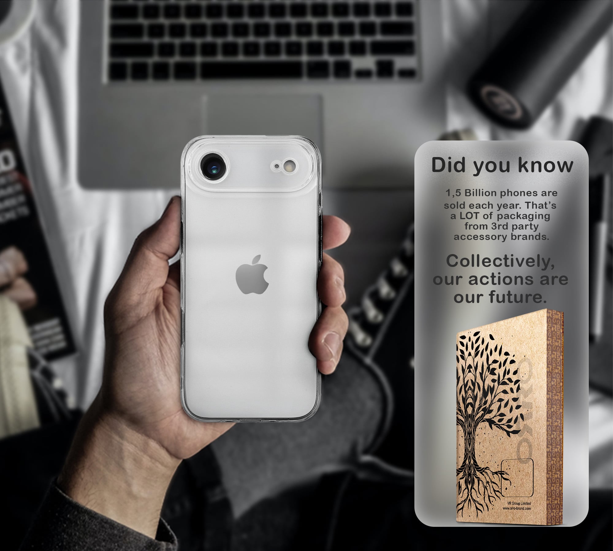 ORRO iPhone 17 Series Case - Clear
