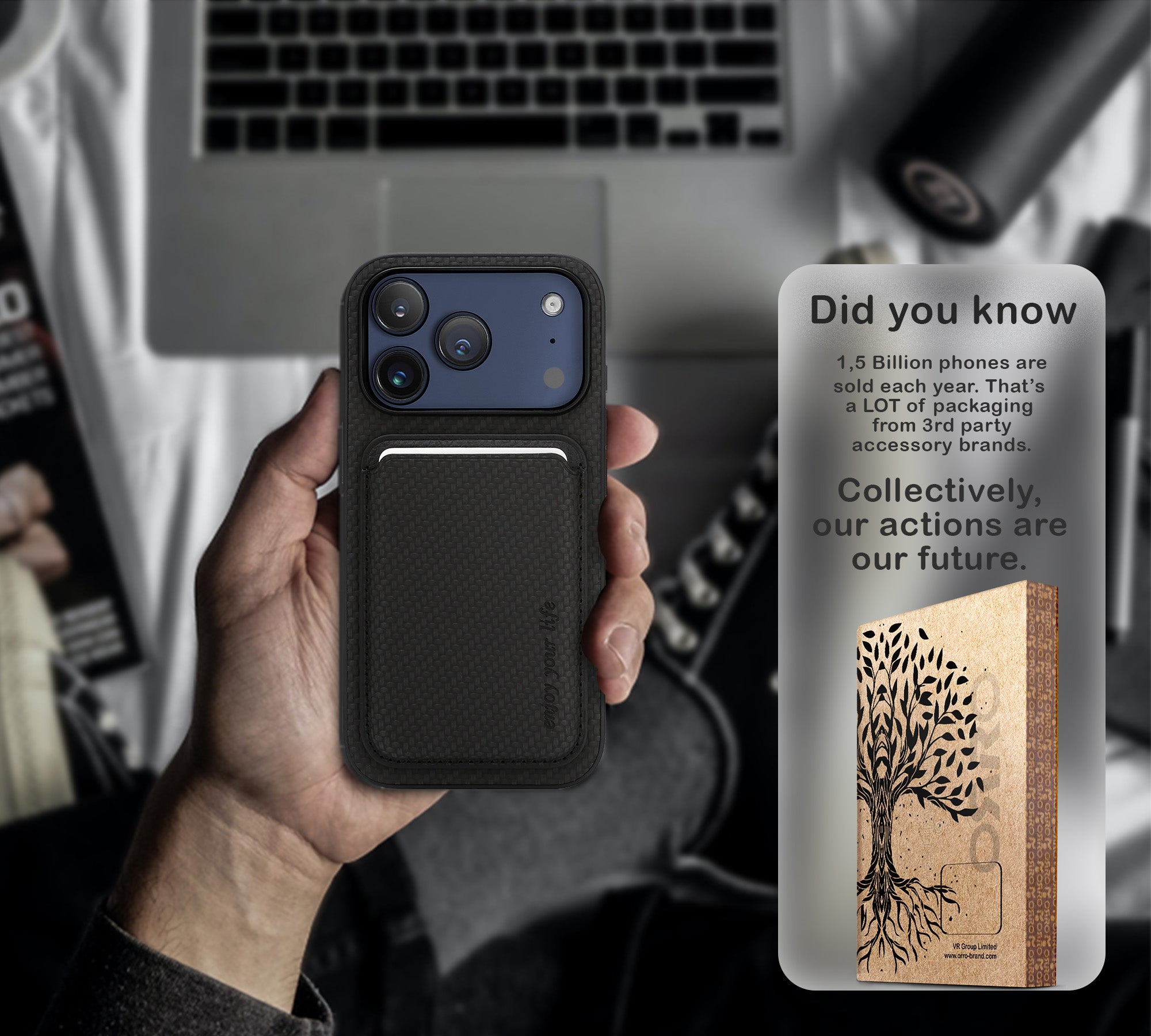 ORRO iPhone 17 Series Case - MagSafe Wallet