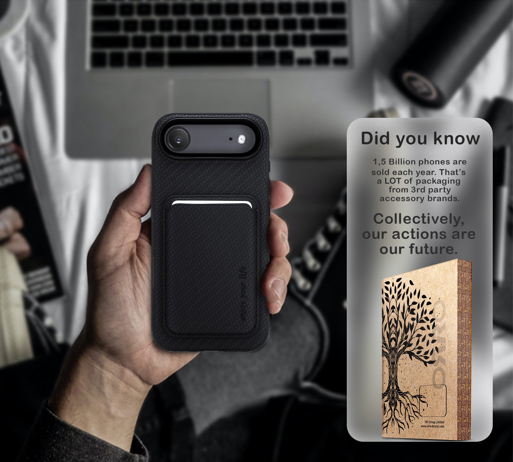 ORRO iPhone 17 Series Case - MagSafe Wallet